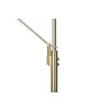 Trio Franklin Staande lamp LED Messing, 2-lichts