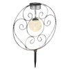Globo Solarlamp LED Oud zilver, 1-licht