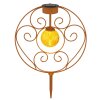 Globo Solarlamp LED Roest, 1-licht