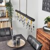 Tenche Hanglamp Goud, Zwart, 5-lichts