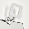 Morges Spiegellamp LED Chroom, Wit, 1-licht