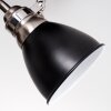 Gralingen Plafondlamp Nikkel mat, Zwart, 3-lichts