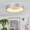 Playas Plafondlamp LED Zilver, Wit, 1-licht