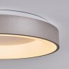 Playas Plafondlamp LED Zilver, Wit, 1-licht