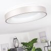 Playas Plafondlamp LED Zilver, Wit, 1-licht