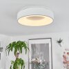 Playas Plafondlamp LED Wit, 1-licht