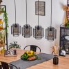 Amsoldingen Hanglamp Zwart, 4-lichts