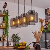Amsoldingen Hanglamp Zwart, 4-lichts