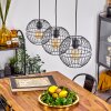 Pampanillo Hanglamp Zwart, 3-lichts