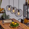 Pampanillo Hanglamp Zwart, 3-lichts