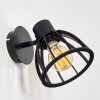 Kaurila Muurlamp Zwart, 1-licht