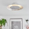 Merlo Plafondlamp LED Zilver, 1-licht