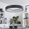 Playas Hanglamp LED Zwart, 1-licht