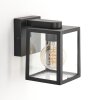Terioja Buiten muurverlichting Zwart, 1-licht