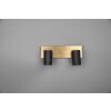 Trio MARLEY Plafondlamp Zwart-Goud, 2-lichts