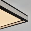 Nabbas Plafondpaneel LED Zwart, 1-licht, Afstandsbediening
