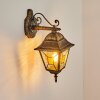 Halla Buiten muurverlichting Antiek, Goud, Zwart, 1-licht