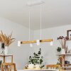 Zuoz Hanglamp Natuurlijke kleuren, Wit, 4-lichts