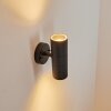 Koila Buiten muurverlichting Zwart, 2-lichts