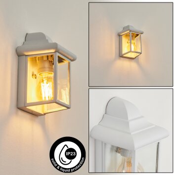 Murto Buiten muurverlichting Wit, 1-licht