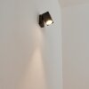Holiseva Buiten muurverlichting LED Zwart, 1-licht