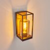 Palanga Buiten muurverlichting Bruin, houtlook, Zwart, 1-licht