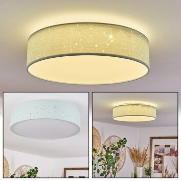Jakkila Plafondlamp LED Wit, 1-licht