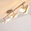 Sumoas Plafond spot LED Nikkel mat, 4-lichts