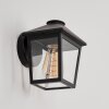 Helmela Buiten muurverlichting Zwart, 1-licht