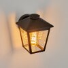 Helmela Buiten muurverlichting Zwart, 1-licht