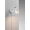 Nordlux ASLAK Muurlamp Wit, 1-licht