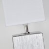 Aveleda Tafellamp Chroom, Zilver, 1-licht