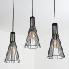 Samorinha Hanglamp Zwart, 3-lichts