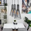 Samorinha Hanglamp Zwart, 3-lichts
