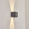Anobra Buiten muurverlichting LED Antraciet, Wit, 1-licht