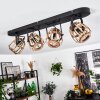 Combeima Plafondlamp Zwart, 4-lichts