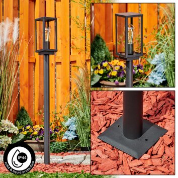 Lapa Padverlichting Zwart, 1-licht