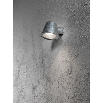 Konstsmide Trieste Muurlamp roestvrij staal, 1-licht