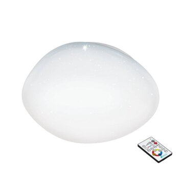 Eglo SILERAS-Z Plafondlamp LED Wit, 3-lichts, Kleurwisselaar