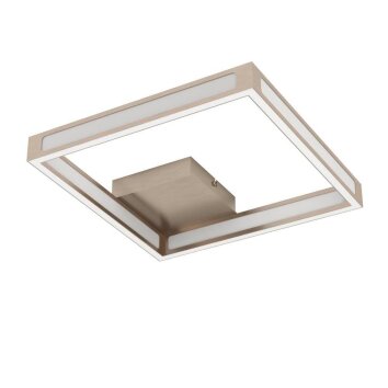 Eglo ALTAFLOR Plafondlamp LED Nikkel mat, 4-lichts
