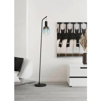 Eglo CRANLEY Staande lamp Zwart, 1-licht