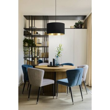 Eglo ZARAGOZA Hanger Zwart, 1-licht