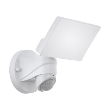 EGLO PAGINO Wandlamp LED Wit, 1-licht, Bewegingsmelder