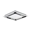 Eglo ZAMPOTE Plafondlamp LED Zwart, Wit, 1-licht