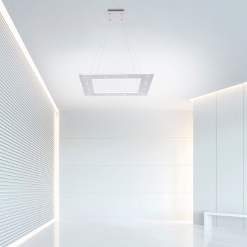 Paul Neuhaus PURE-COSMO Hanglamp LED Aluminium, 21-lichts, Afstandsbediening