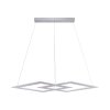 Paul Neuhaus PURE-COSMO Hanglamp LED Aluminium, 44-lichts, Afstandsbediening