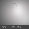 Paul Neuhaus PURE-GEMIN Staande lamp LED Aluminium, Zwart, 1-licht