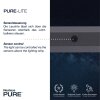 Paul Neuhaus PURE-LITE Hanglamp LED Antraciet, 1-licht