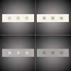 Paul Neuhaus PURE-NEO Plafondlamp LED Aluminium, 3-lichts, Afstandsbediening