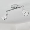 Morges Plafondlamp LED Chroom, 2-lichts